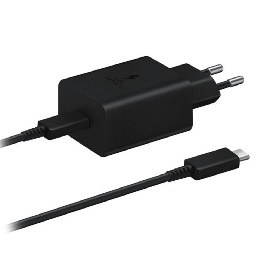 Punjač za Samsung — Fast kucni PD 3A 45W sa kablom Type-C crni