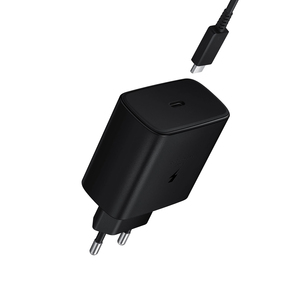 Punjač za Samsung — PD Kućni Type-C Super Fast 25W Type-C na Type-C, crni