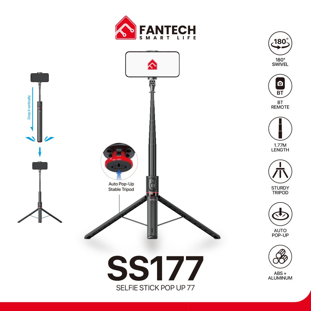 Power bank — Selfie stick Fantech SS177 selfi stap, crni