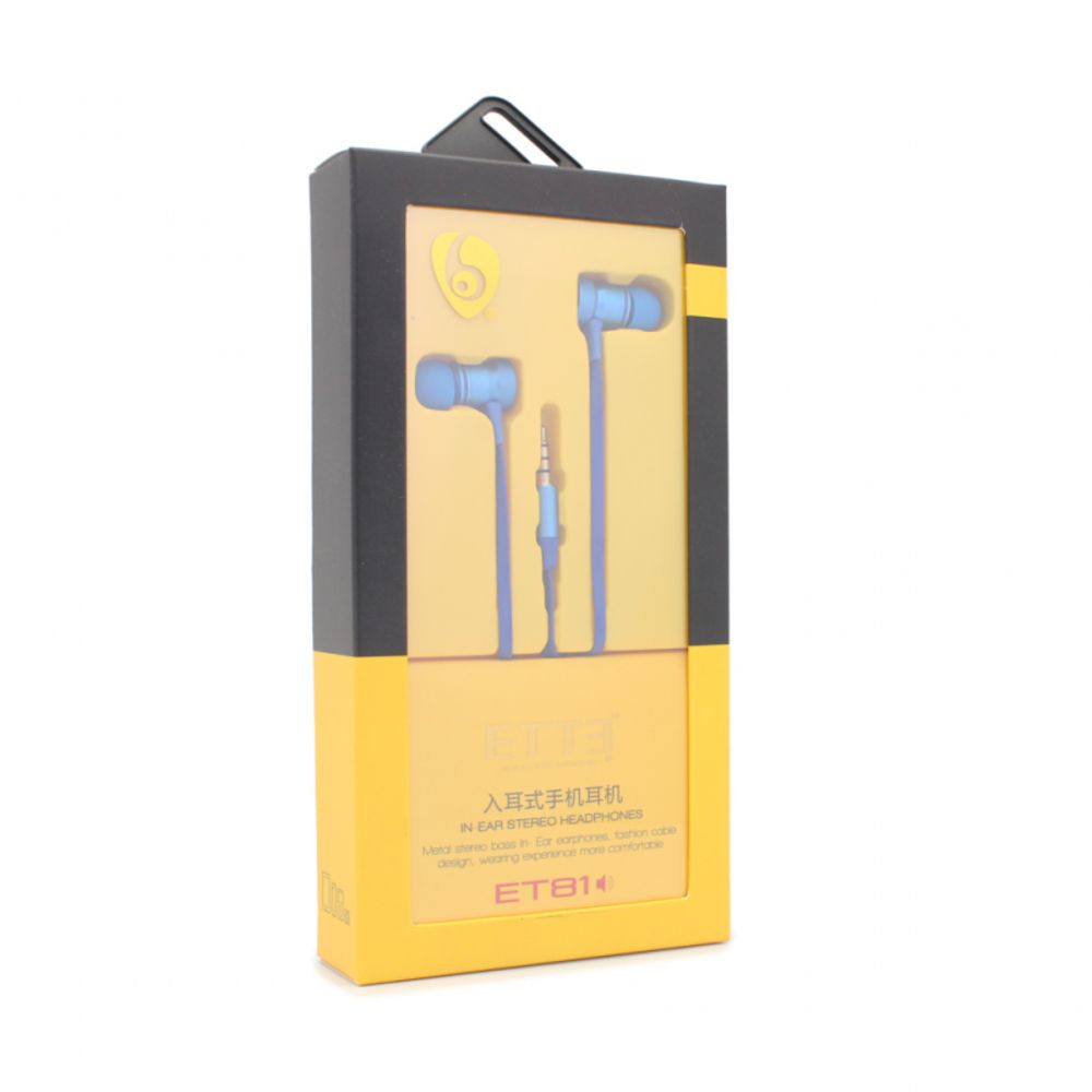 Audio oprema — Slusalice Ette ET81 plave