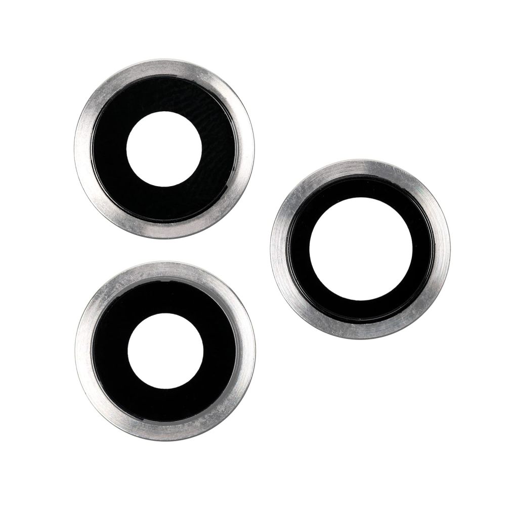 Servisni deo za Apple iPhone 11 Pro — Staklo kamere, silver