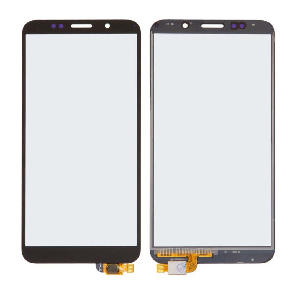 Ekran za Huawei Y5p — Staklo touch screen-a OCA, crno