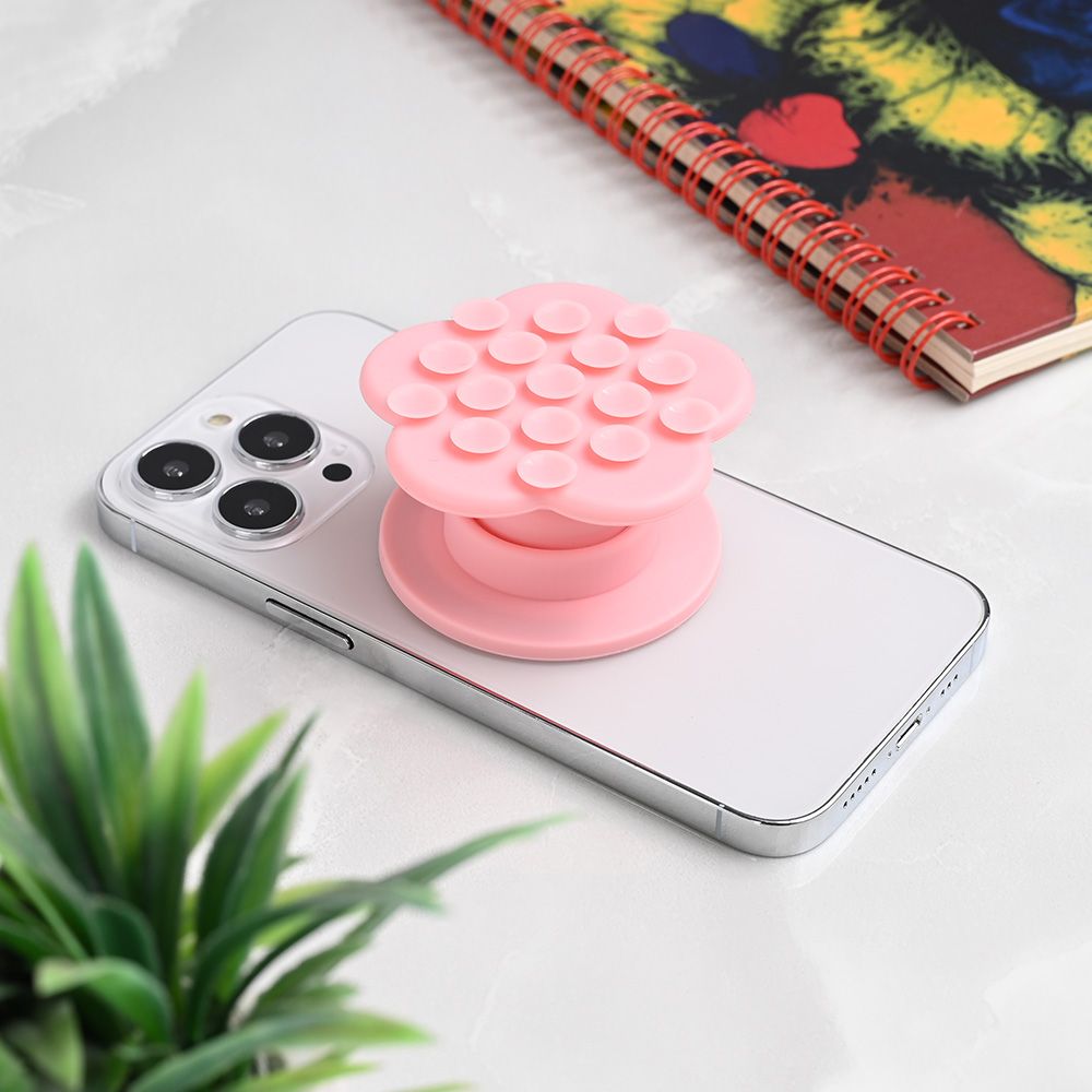 Power bank — Stiker za mobilni telefon Magnetic Flower, roze