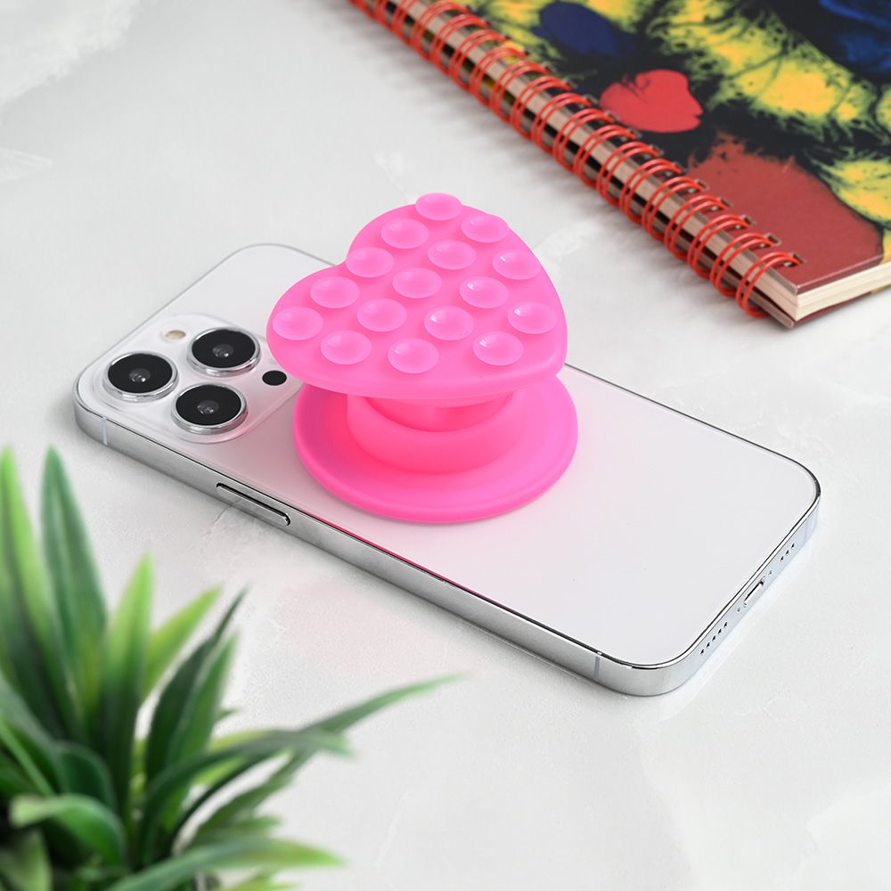 Power bank — Stiker za mobilni telefon Magnetic Heart, pink