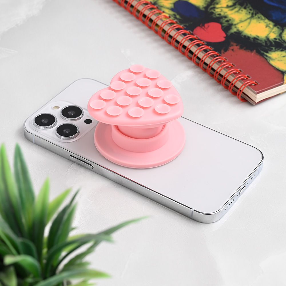 Power bank — Stiker za mobilni telefon Magnetic Heart, roze