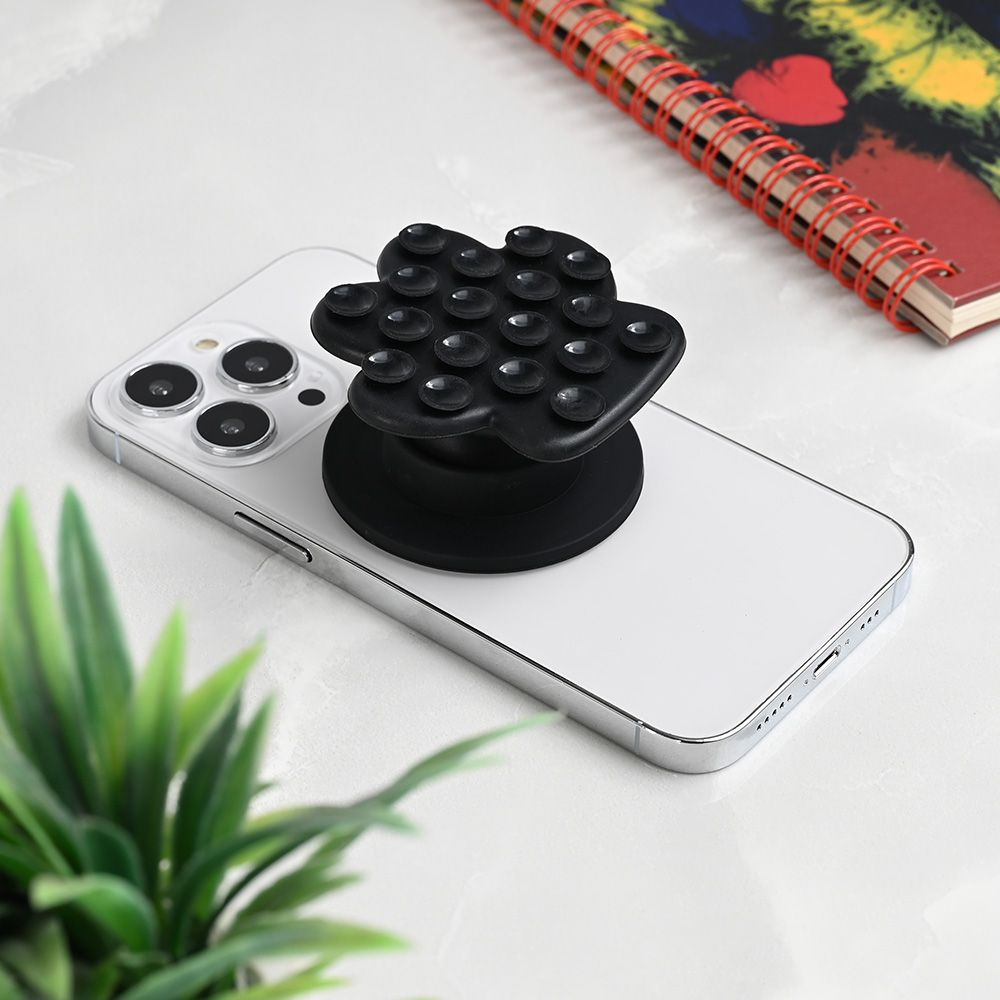 Power bank — Stiker za mobilni telefon Magnetic Paw, crni