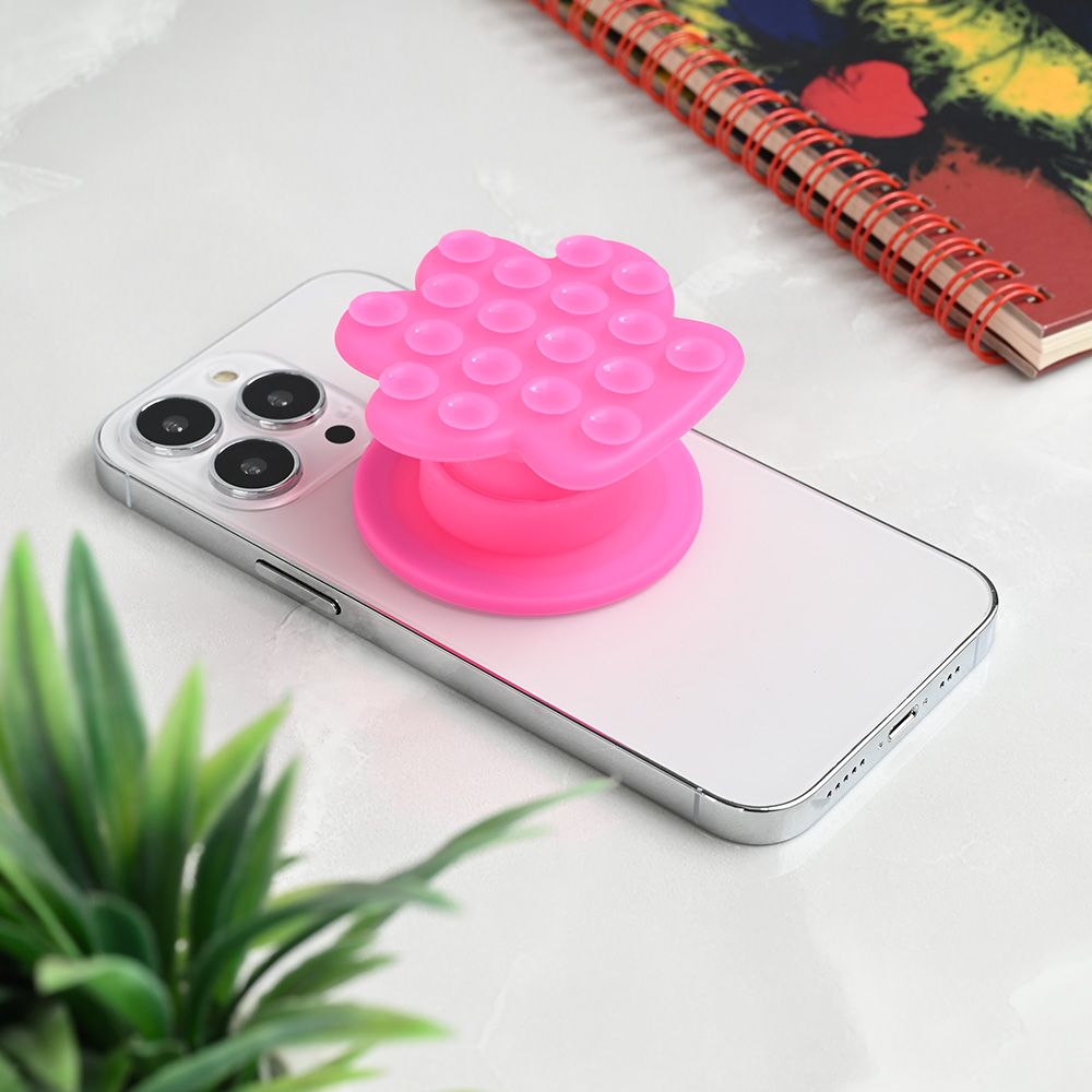 Power bank — Stiker za mobilni telefon Magnetic Paw, pink