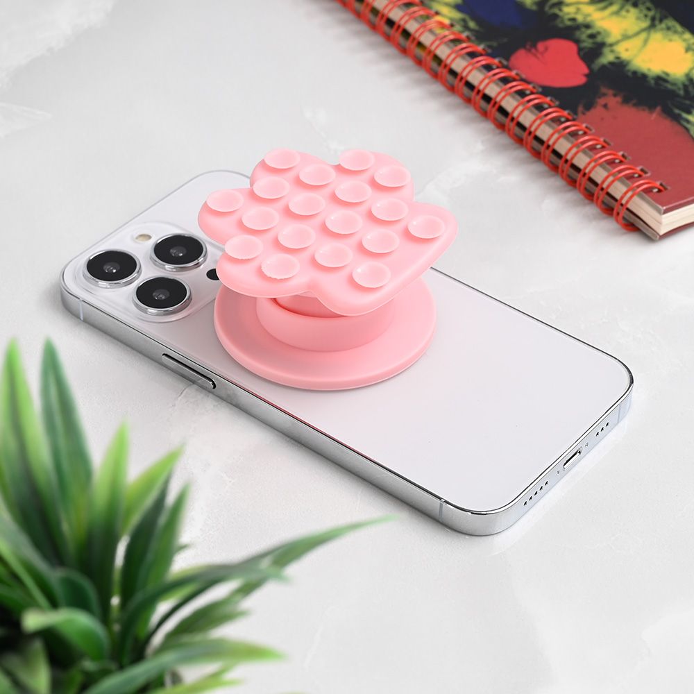 Power bank — Stiker za mobilni telefon Magnetic Paw, roze