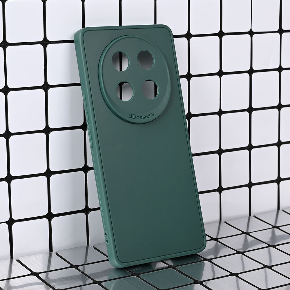 Maska za Honor Magic 7 Lite — 3D Camera, tamno zelena