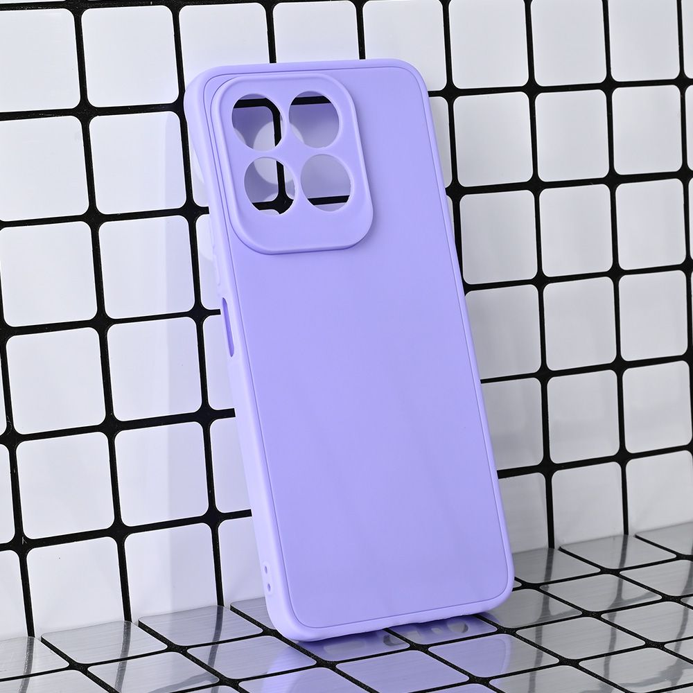 Maska za Honor X6c — 3D Camera, ljubicasta