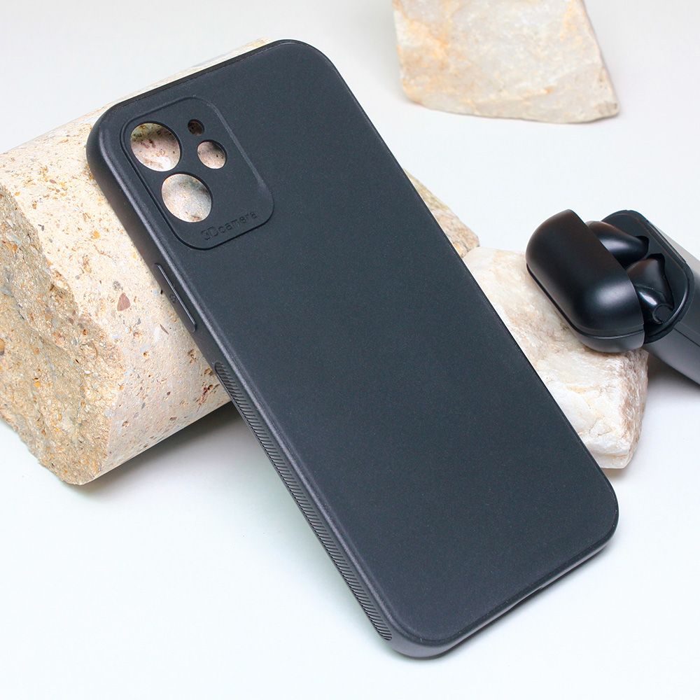Maska za Apple iPhone 12 — 3D Camera, crna