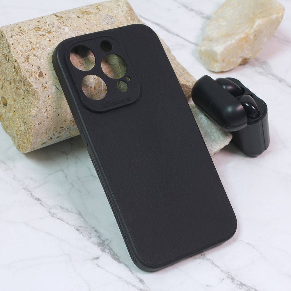 Maska za Apple iPhone 15 Pro — 3D Camera, crna