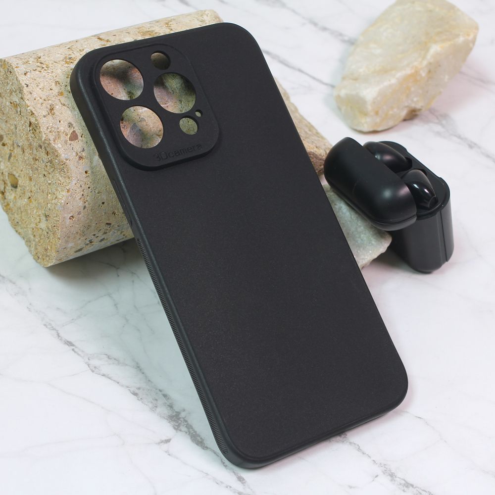 Maska za Apple iPhone 15 Pro Max — 3D Camera, crna