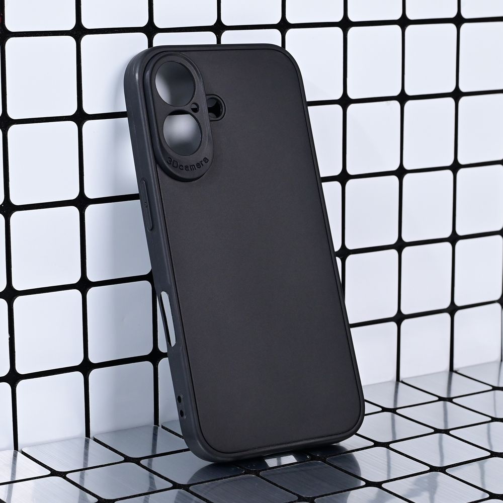 Maska za Apple iPhone 16 — 3D Camera, crna