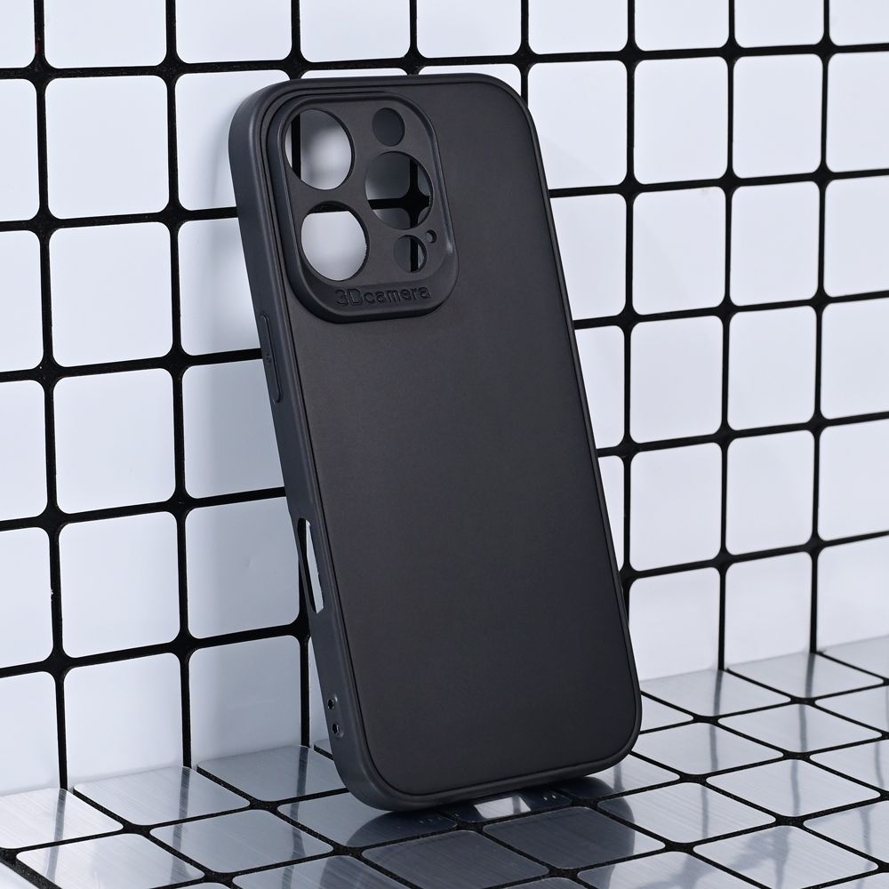 Maska za Apple iPhone 16 Pro — 3D Camera, crna