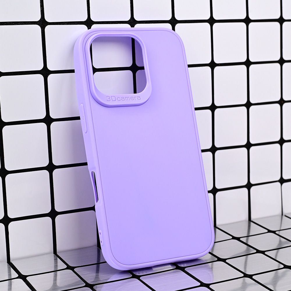 Maska za Apple iPhone 16 Pro — 3D Camera, ljubicasta