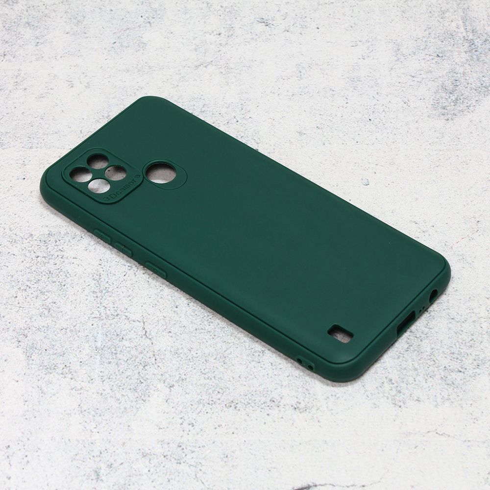 Maska za Realme C21 — 3D Camera, tamno zelena