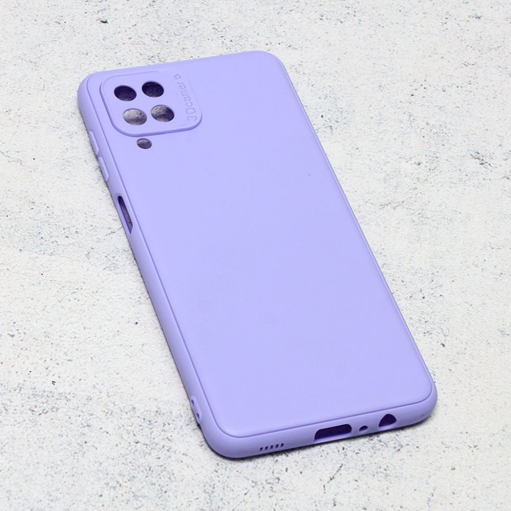 Maska za Samsung Galaxy A12 — 3D Camera, ljubicasta