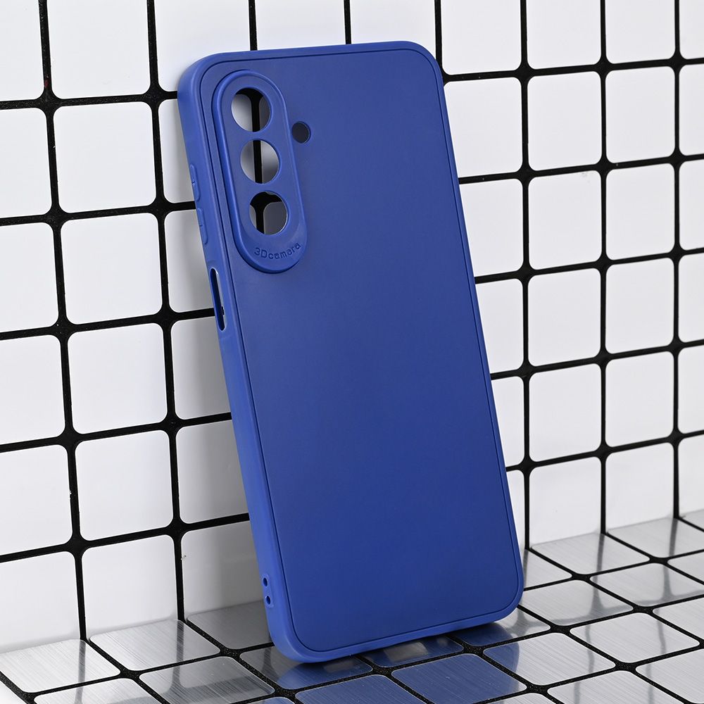 Maska za Samsung Galaxy A26 5G — 3D Camera, tamno plava
