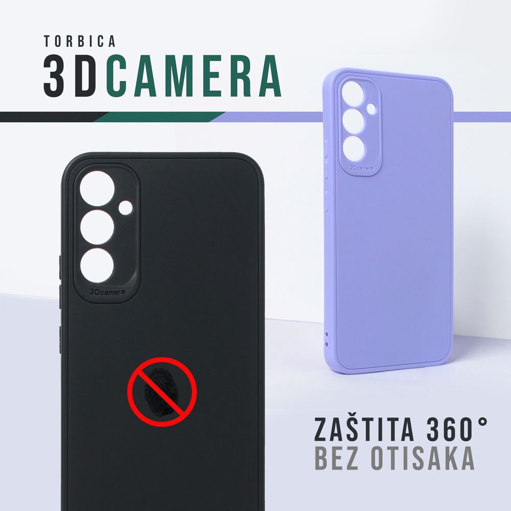 Maska za Samsung Galaxy A27 5G — 3D Camera, tamno zelena