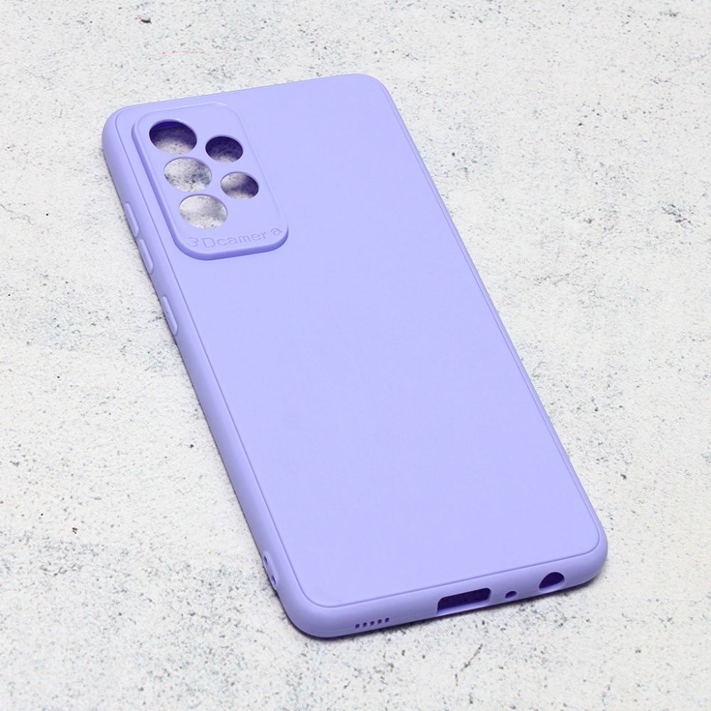 Maska za Samsung Galaxy A52s 5G — 3D Camera, ljubicasta