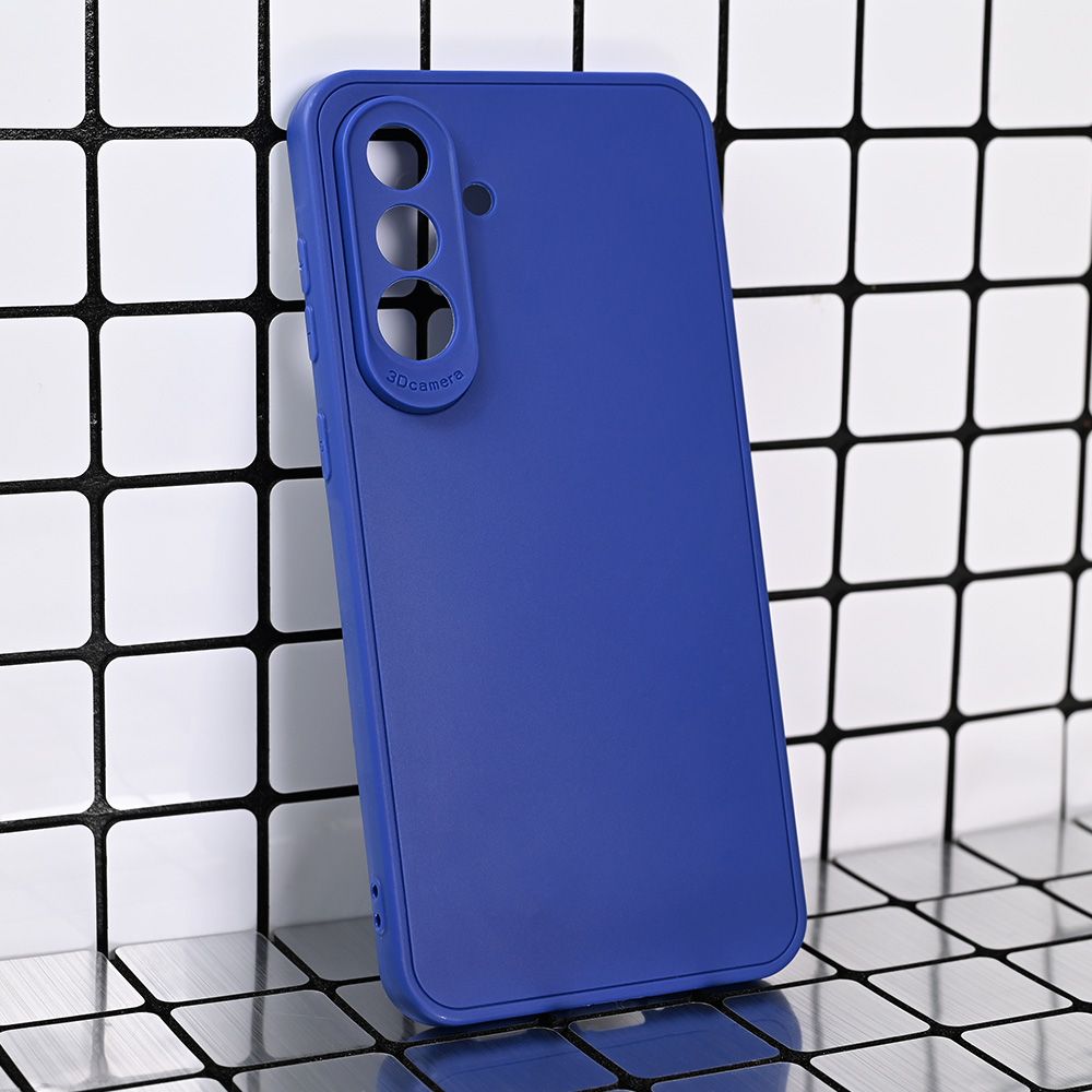 Maska za Samsung Galaxy A56 5G — 3D Camera, plava