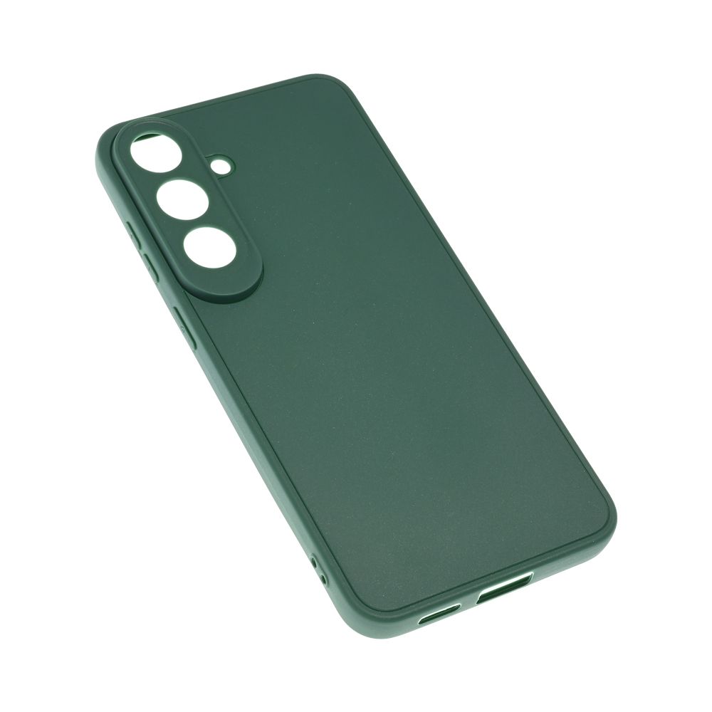 Maska za Samsung Galaxy S26 FE — 3D Camera, tamno zelena