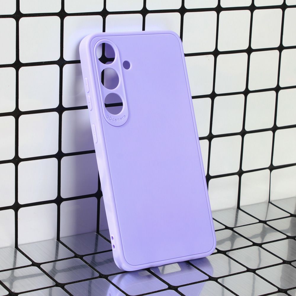 Maska za Samsung Galaxy S24 — 3D Camera, ljubicasta