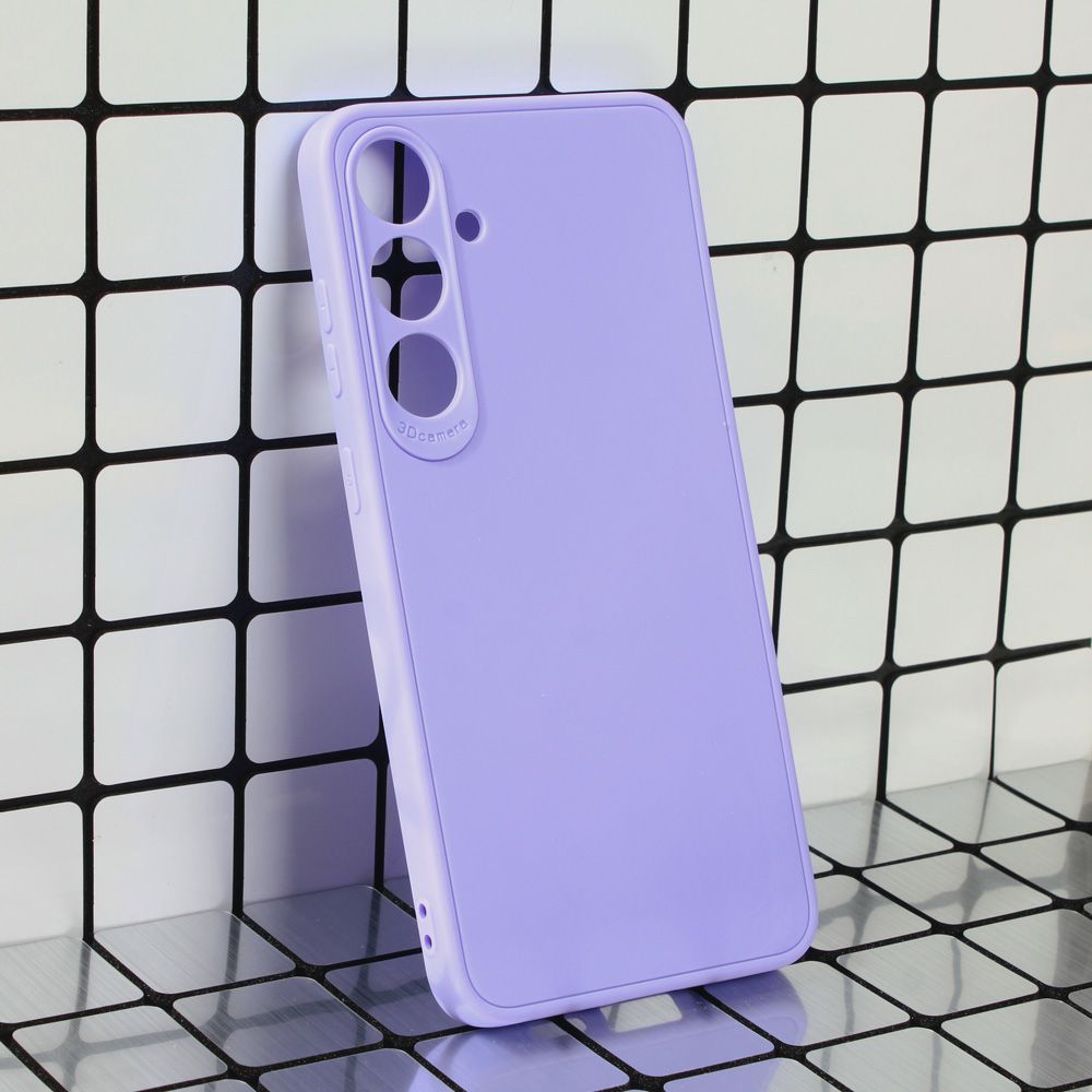 Maska za Samsung Galaxy S24 Plus — 3D Camera, ljubicasta