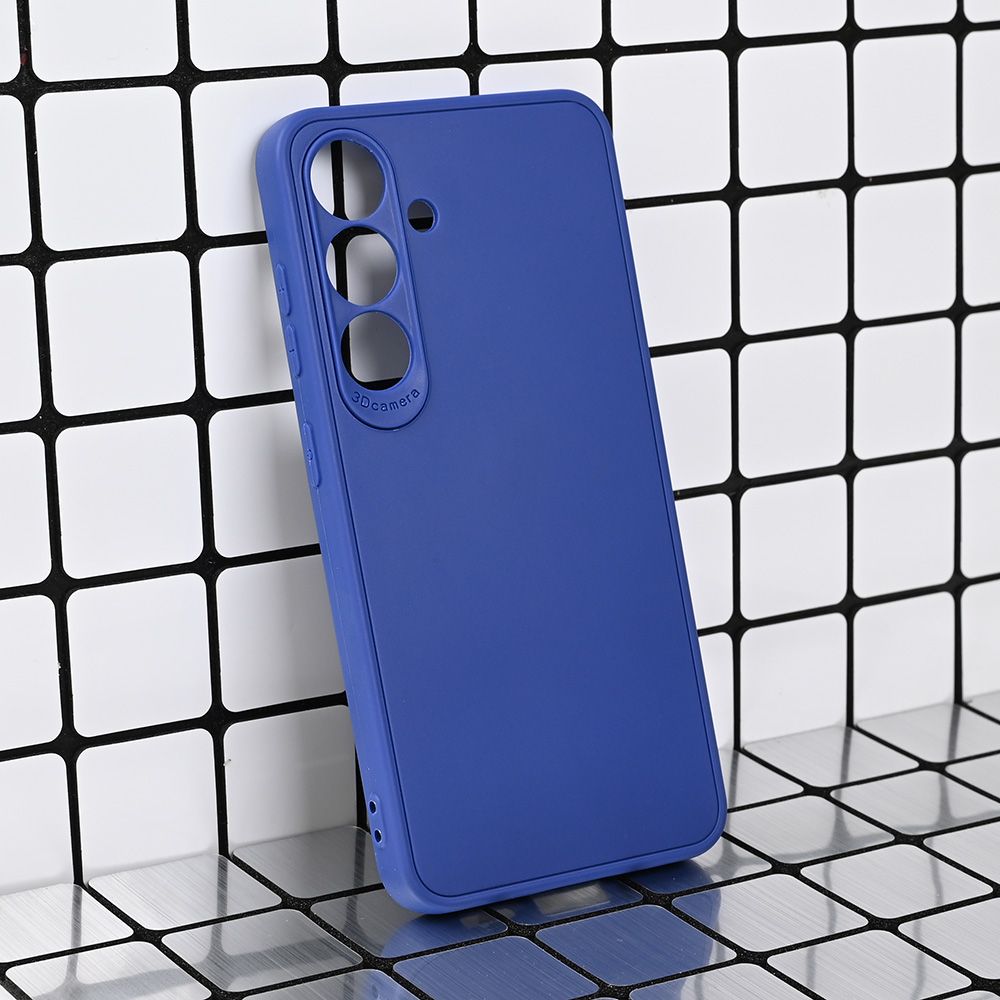 Maska za Samsung Galaxy S25 — 3D Camera, plava