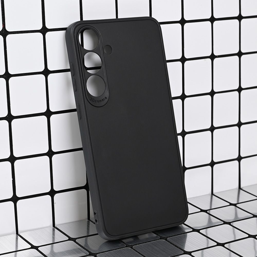 Maska za Samsung Galaxy S25 Plus — 3D Camera, crna