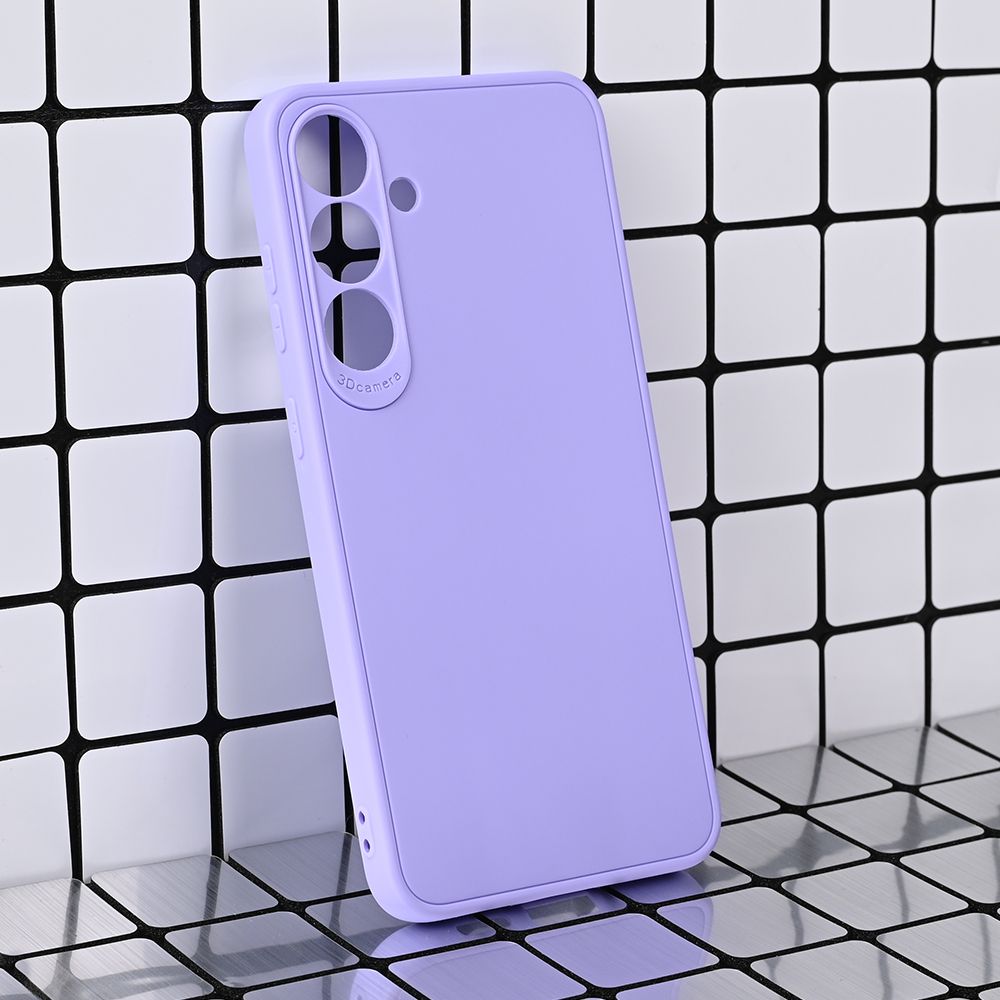 Maska za Samsung Galaxy S25 Plus — 3D Camera, ljubicasta