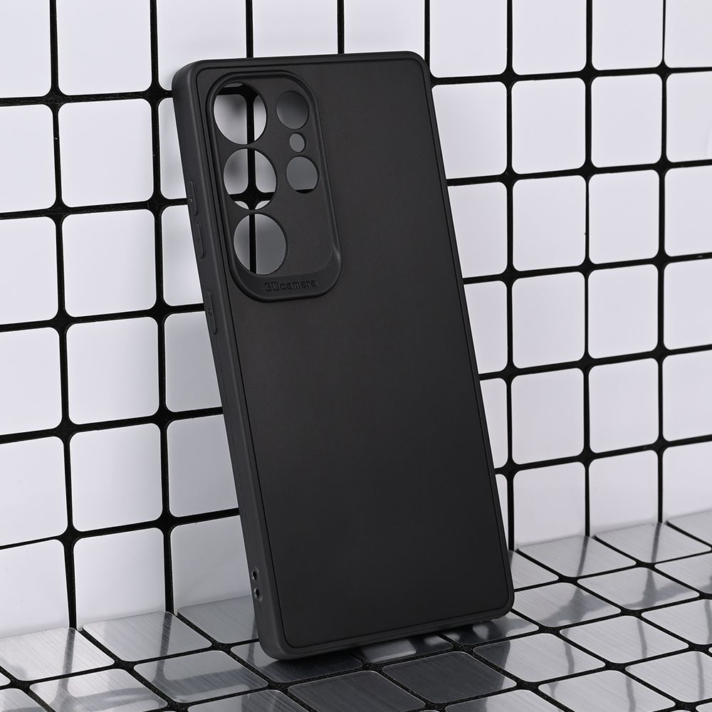 Maska za Samsung Galaxy S25 Ultra — 3D Camera, crna