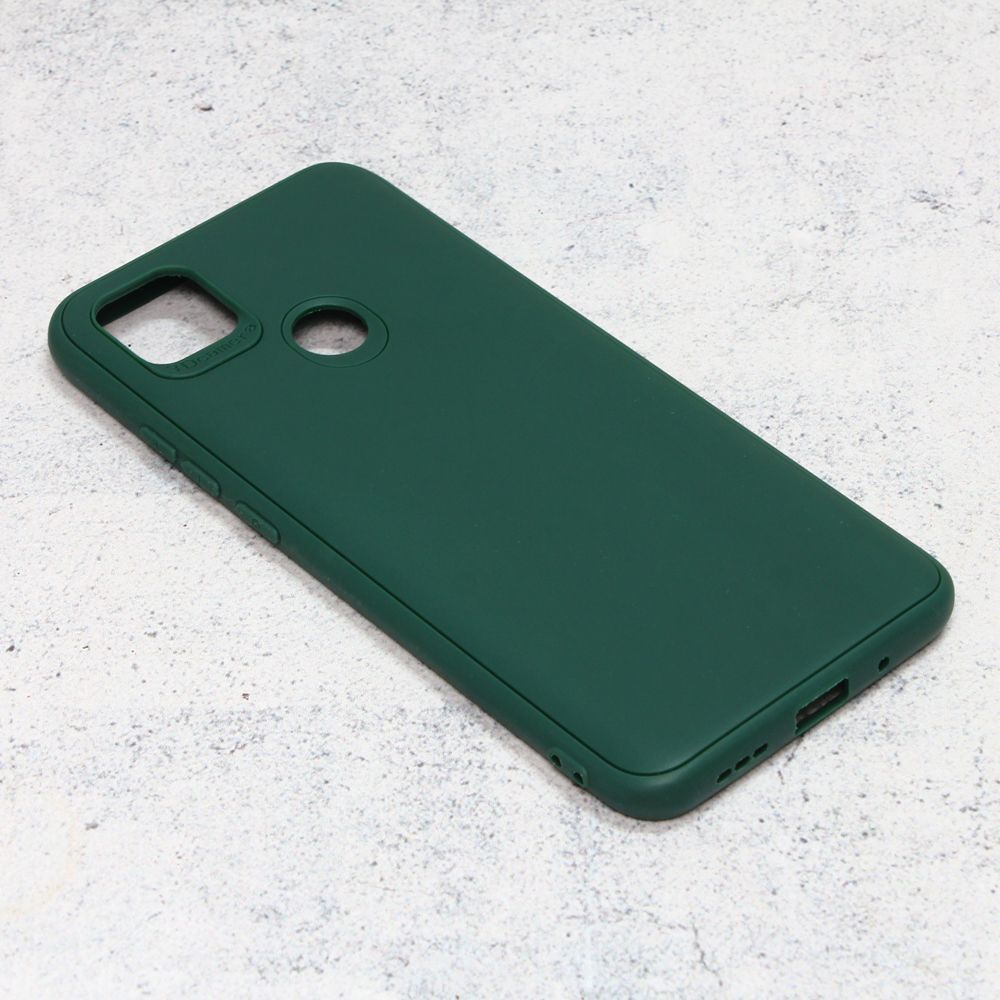 Maska za Xiaomi Redmi 9C — 3D Camera, tamno zelena
