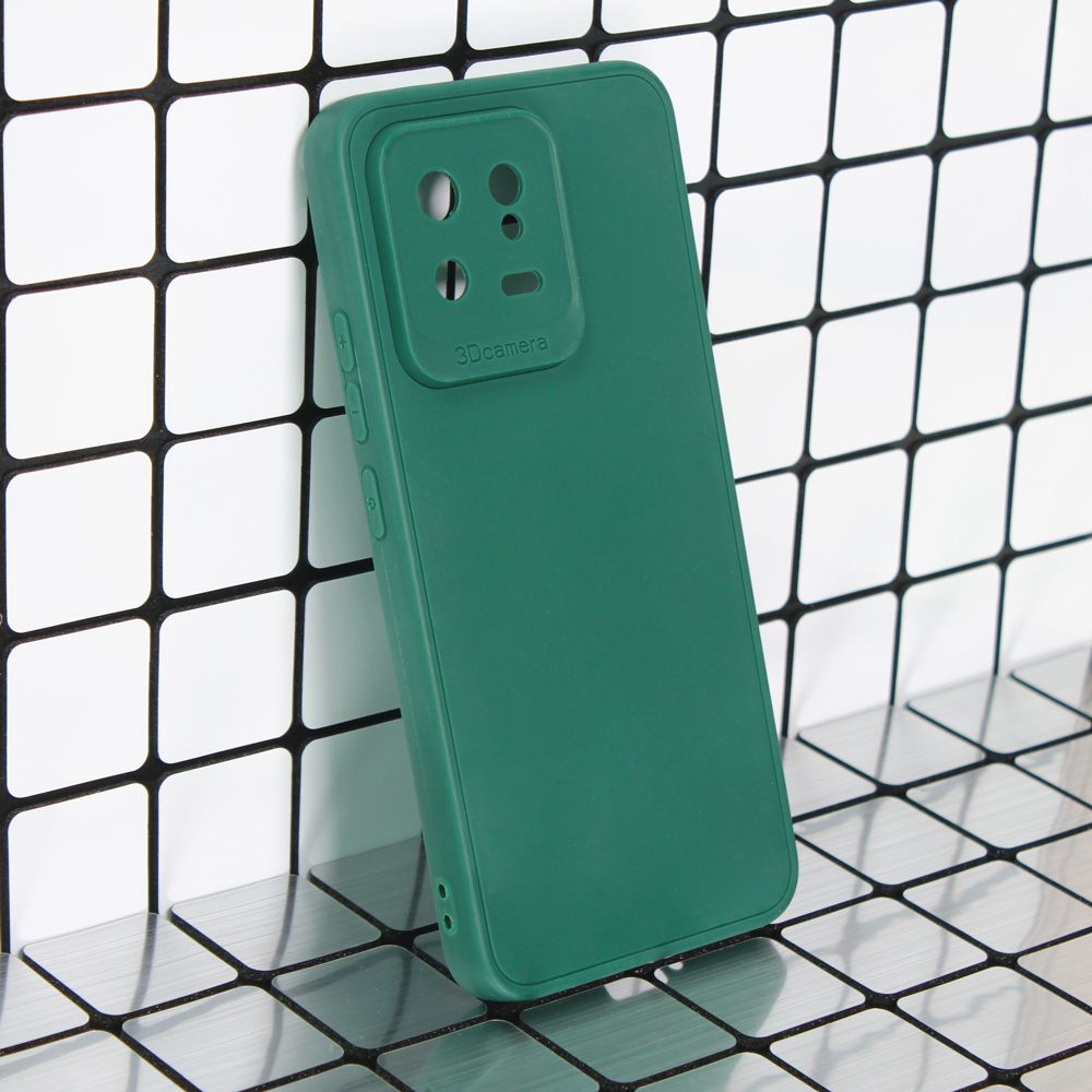 Maska za Xiaomi Redmi Note 12S — 3D Camera, tamno zelena