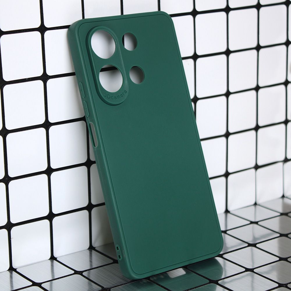 Maska za Samsung — 3D Camera, tamno zelena
