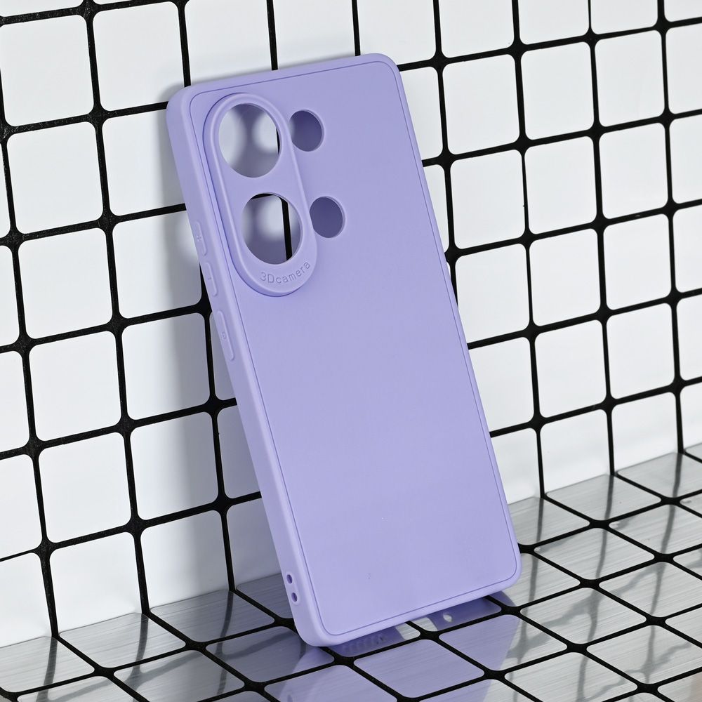 Maska za Samsung — 3D Camera, ljubicasta
