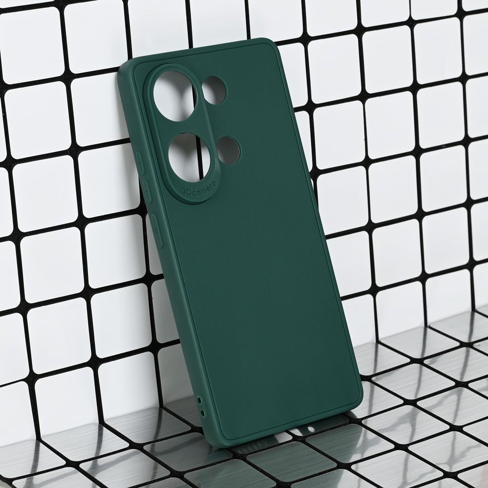 Maska za Samsung — 3D Camera, tamno zelena