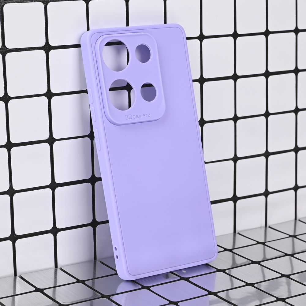 Maska za Xiaomi Redmi Note 14S — 3D Camera, ljubicasta