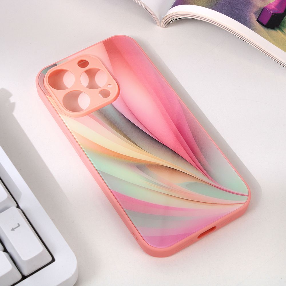 Maska za Apple iPhone 15 Pro — Abstract, roza