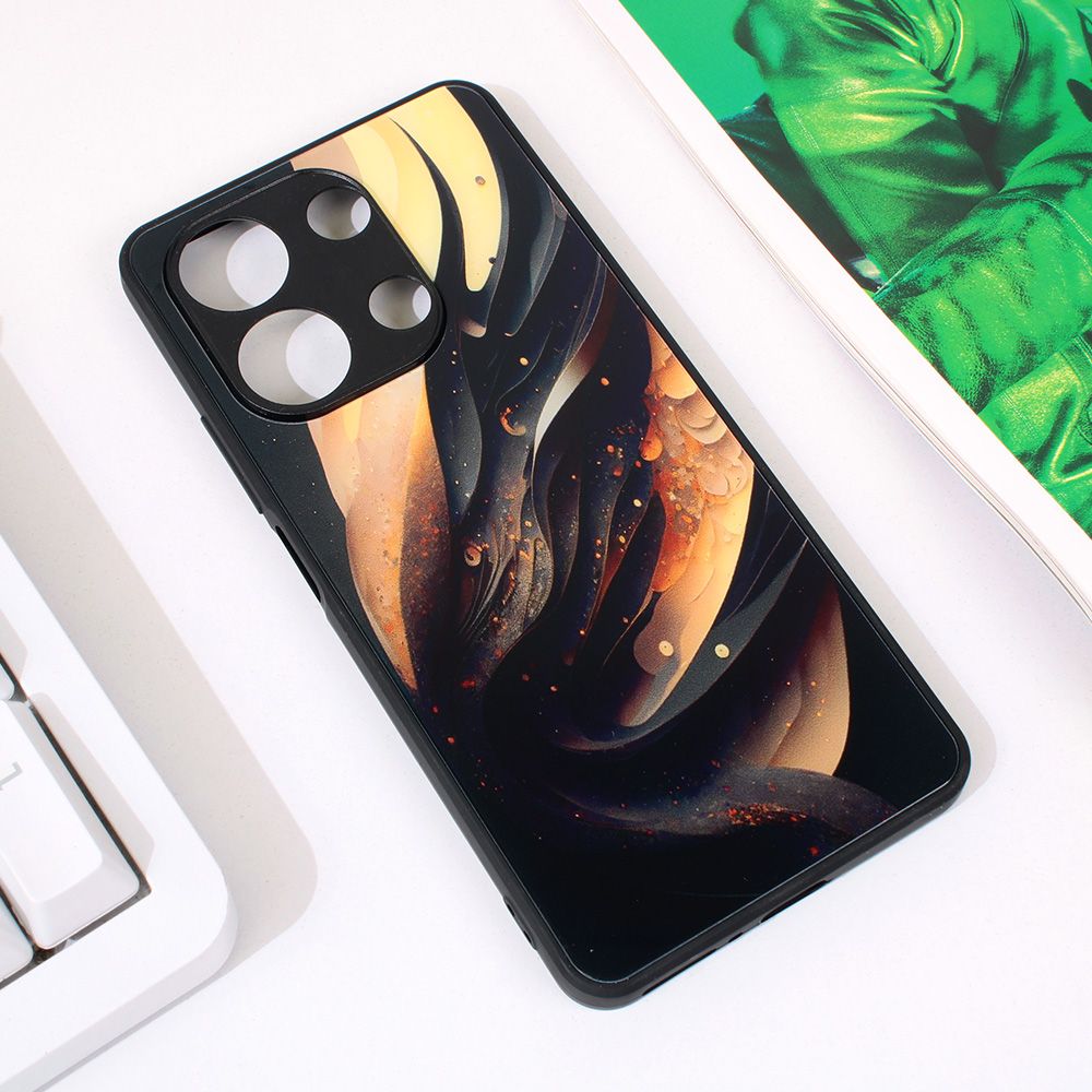 Maska za Samsung — Abstract, crna