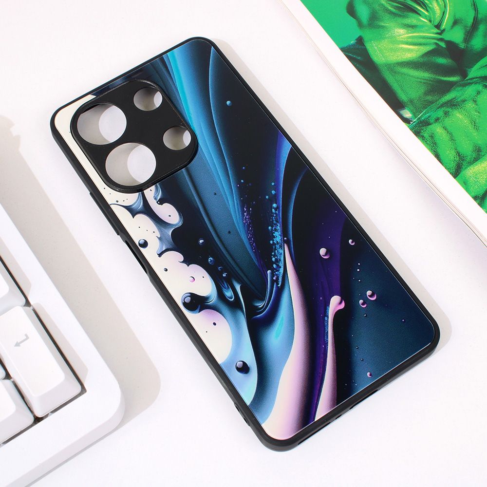 Maska za Samsung — Abstract, tamno plava