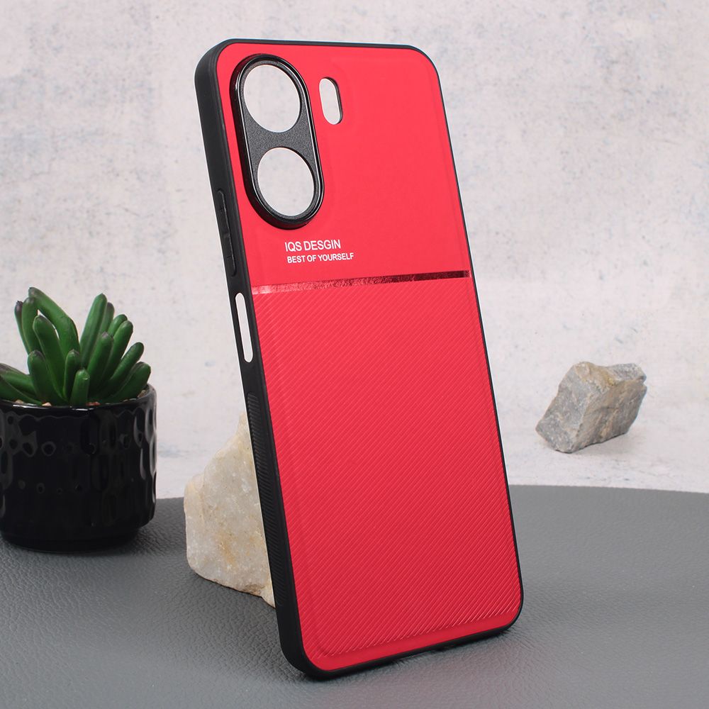 Maska za Xiaomi Redmi 13C — Anti Static, crvena