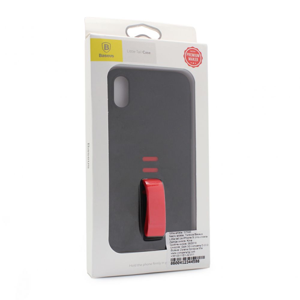 Maska za Apple iPhone X — Baseus Little tail