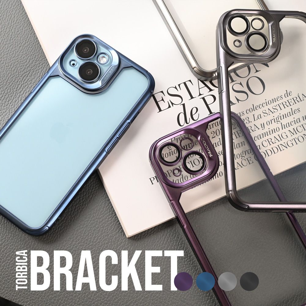 Maska za Apple iPhone 15 Pro Max — Bracket, ljubicasta