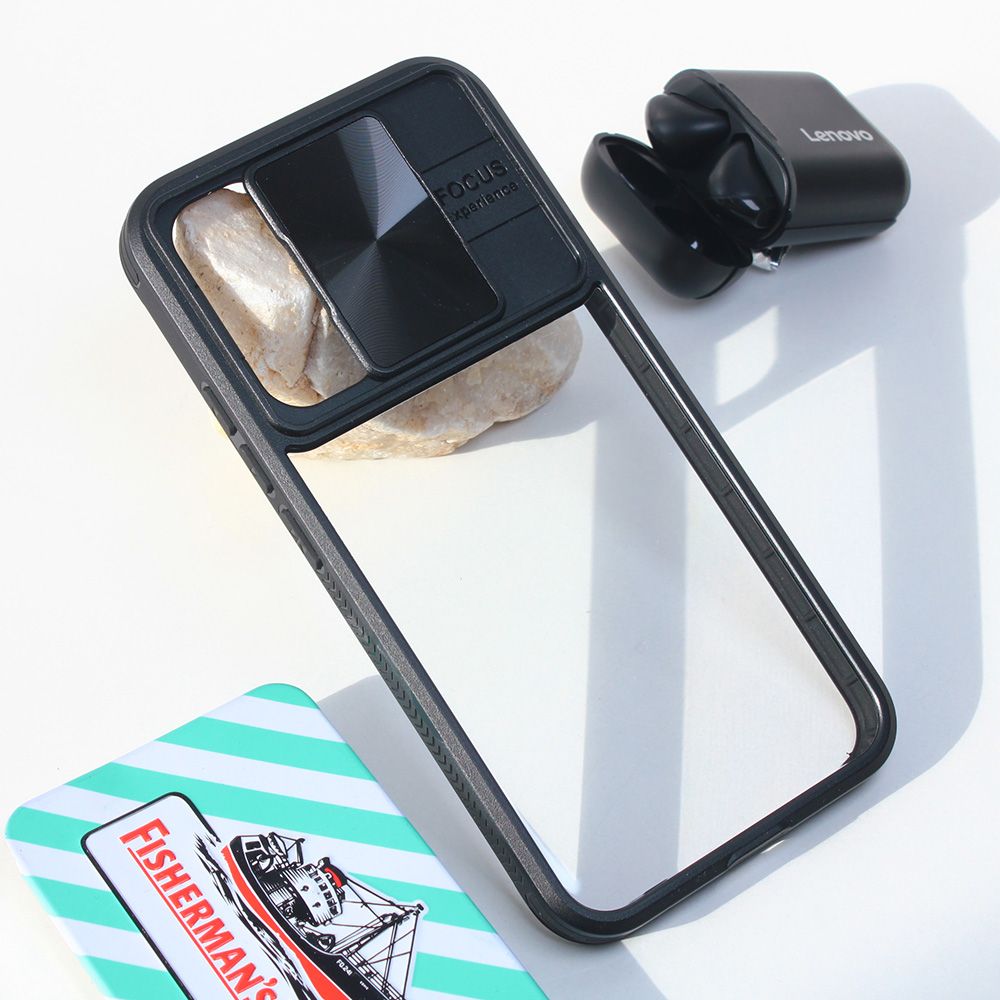 Maska za Samsung Galaxy A34 5G — CamShield, crna