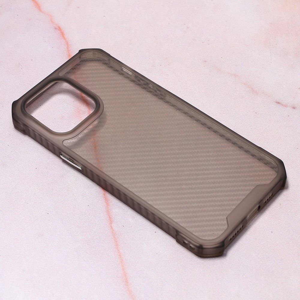 Maska za Apple iPhone 14 Pro Max — Carbon Crystal, crna