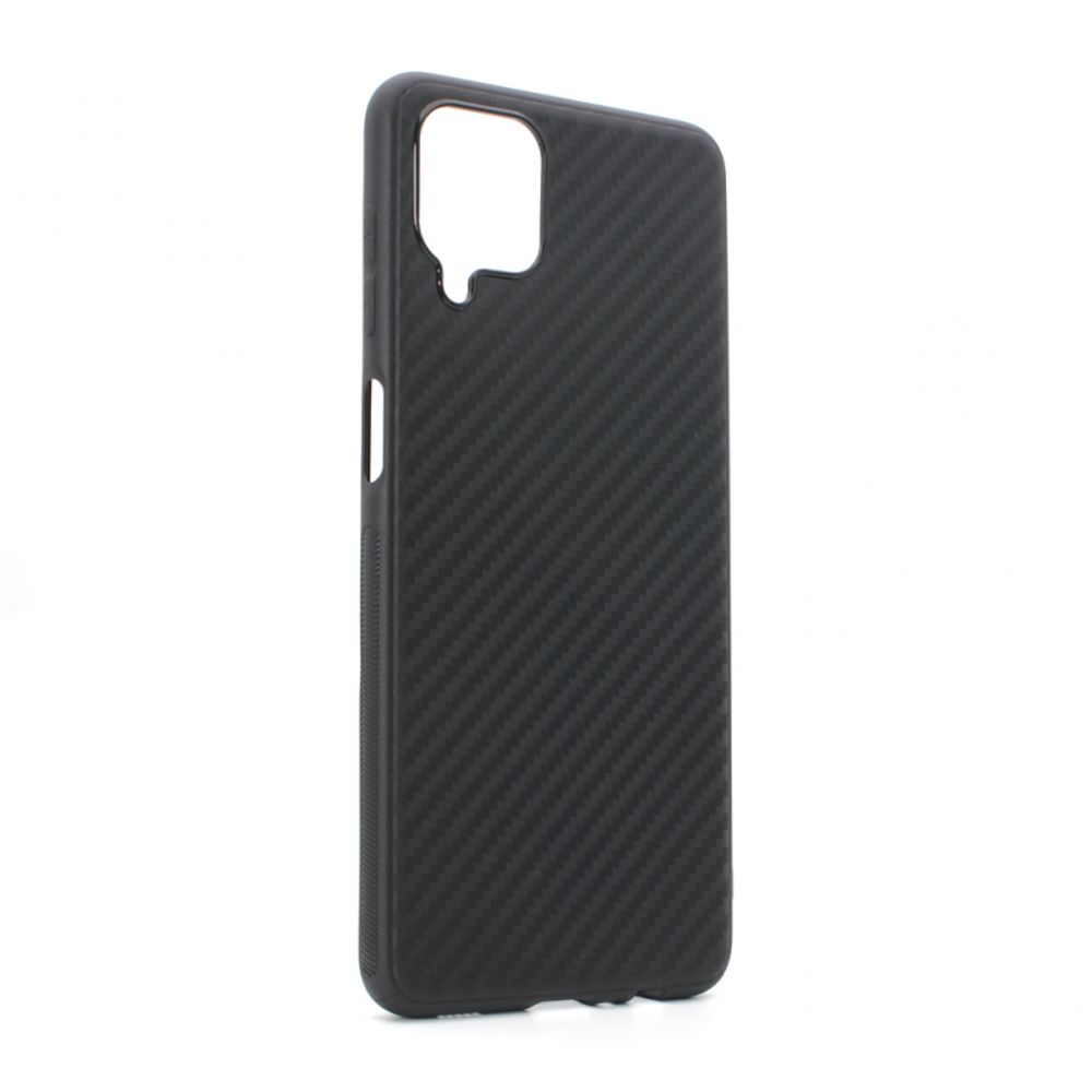 Maska za Samsung Galaxy A12 — Carbon fiber, crna