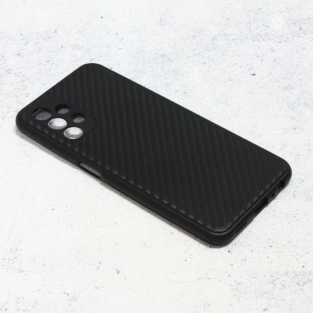 Maska za Samsung Galaxy A13 4G — Carbon fiber, crna