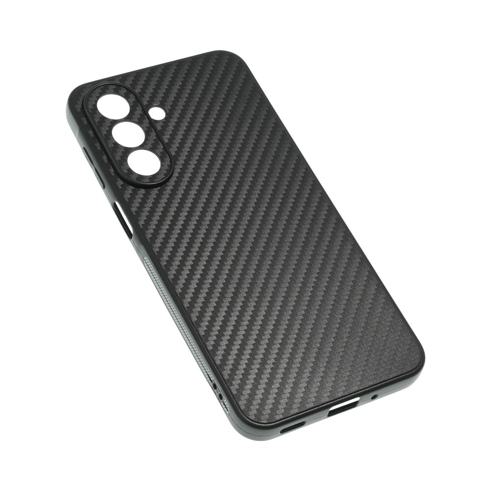 Maska za Samsung Galaxy A27 5G — Carbon fiber, crna